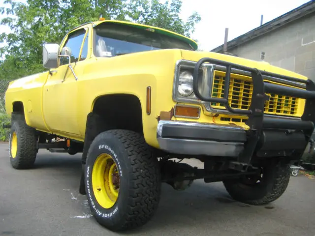 1975 chevy 4x4 camper special k20