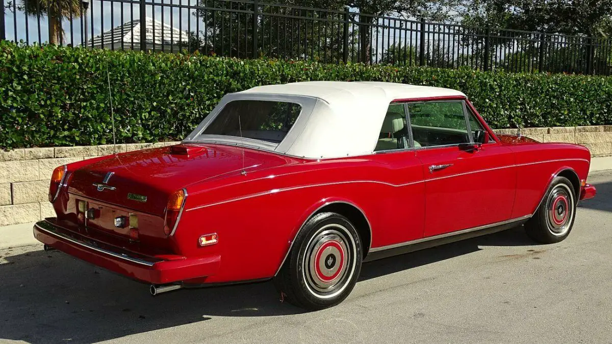 1986 rolls royce corniche ii two owner 35,000 actual miles total luxury plus