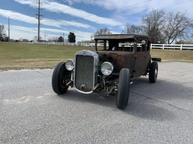 1931 chevy 5 window coupe rat rod