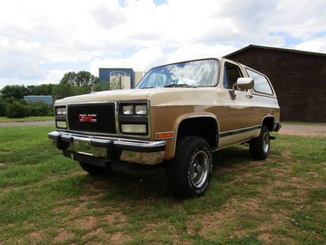 1991 gmc jimmy sle 2dr 4wd suv automatic 4-speed 4wd v8 5.7l gasoline
