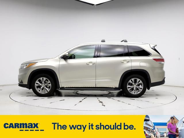 2015 toyota highlander xle