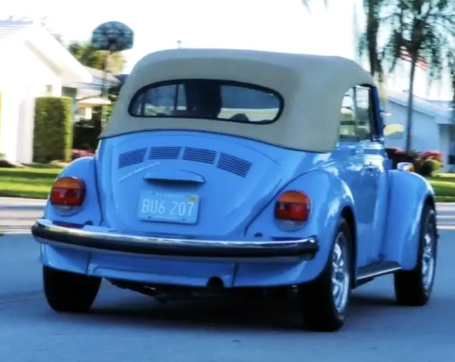1976 vw super beetle cabriolet convertible video in description