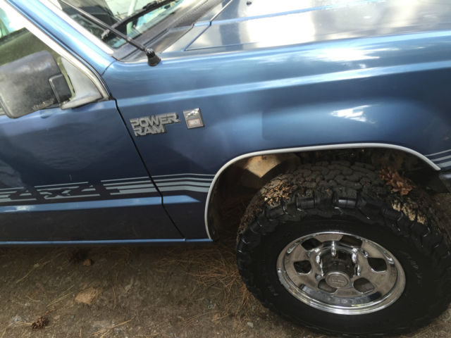 1989 dodge ram 50 4x4 2.6l 4 cylinder 5 speed manual transmission rare