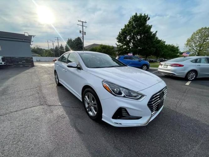 2018 hyundai sonata sport sedan 4d in shelby township, michigan