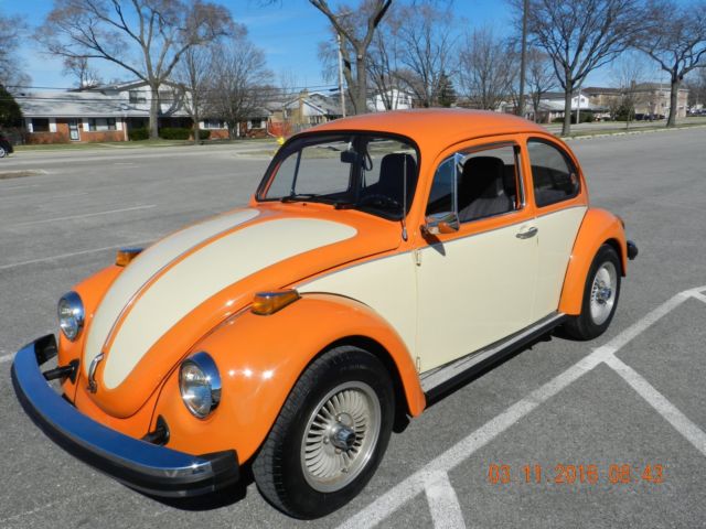 1974 volkswagen beetle (classic) professionaly restored and eng in 2008