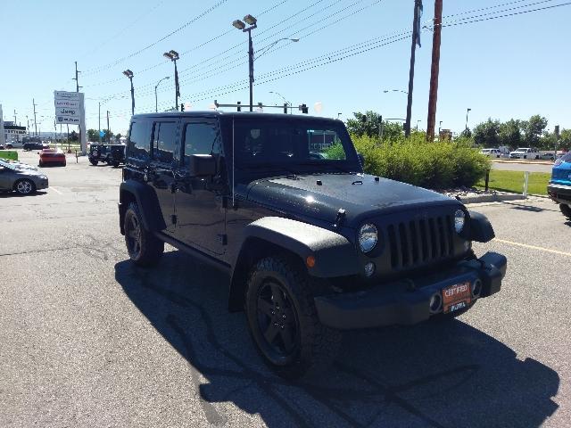 2017 jeep wrangler unlimited sport 4x4 sport 4dr suv for sale in billings, montana