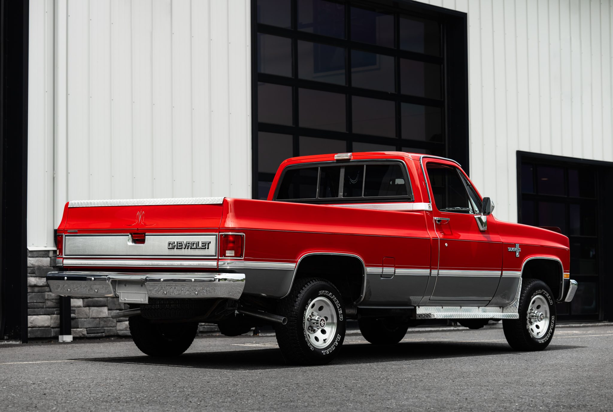 1987 chevrolet v10 silverado fleetside 4×4 pickup