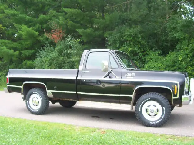 1977 gmc sierra classic 25 4x4, 400 auto, ac, cruise, rare and sharp!!