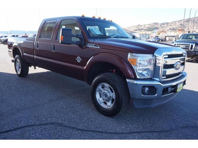2015 ford f-350 super duty king ranch 4x4 king ranch 4dr crew cab 6.8 ft. sb srw pickup for sale in butte, montana