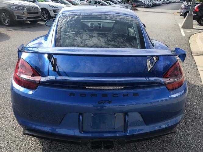 certified 2016 porsche cayman gt4 greenville, sc 29607 for sale in greenville, south carolina