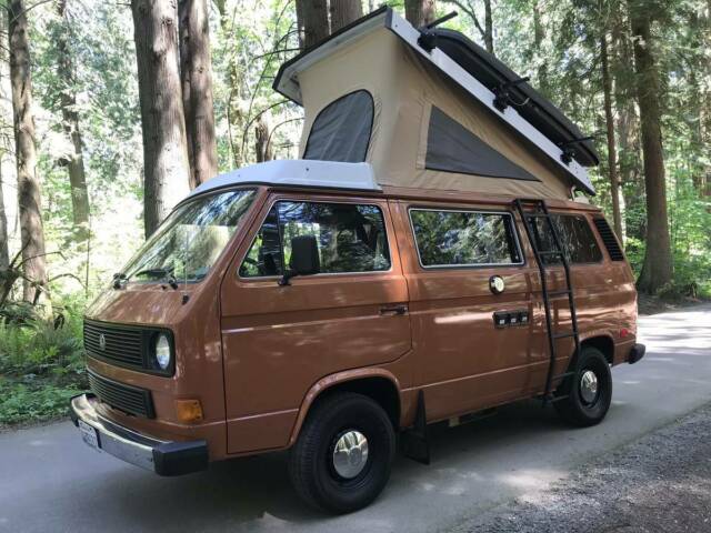 1983 volkswagen vanagon westfalia camper