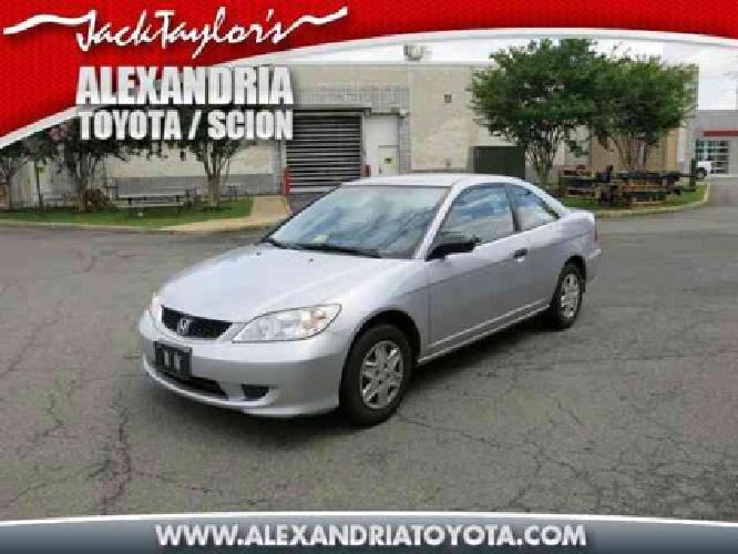2005 honda civic cpe vp ssrs in alexandria, va