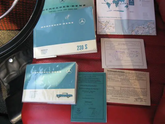 mercedes-benz 230s w111 fintail