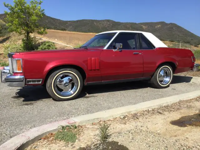 1977 lincoln versailles 2 door one off custom chopped