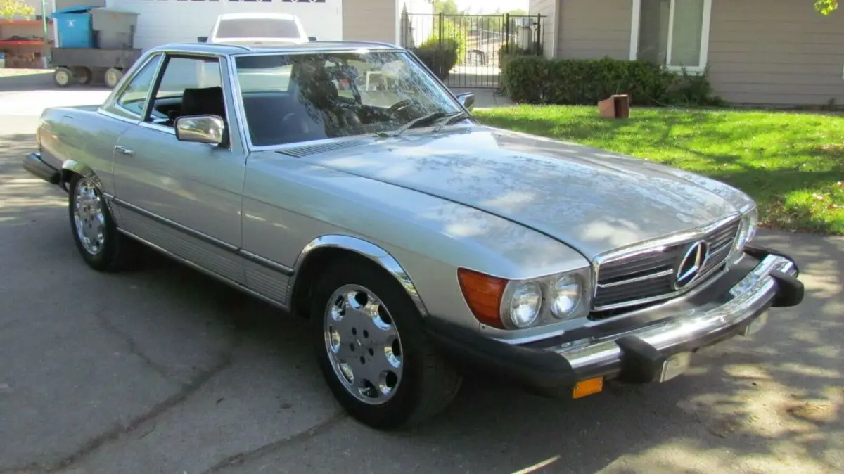 1981 mercedes 380sl super clean, maintenance records, smogged