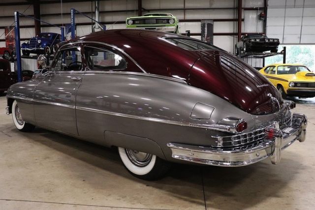 1950 packard super 8 11858 miles gray and burgandy coupe straight 8 automatic