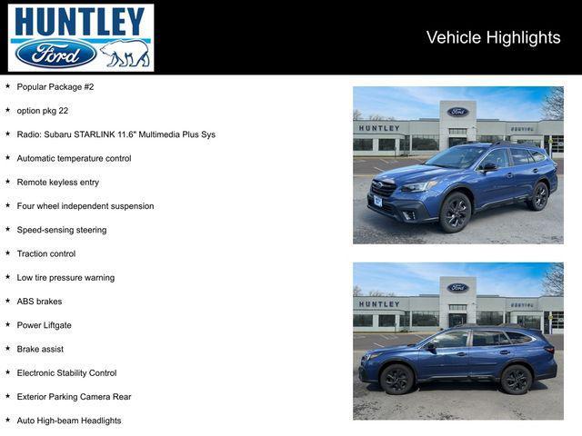 2021 subaru outback onyx edition xt
