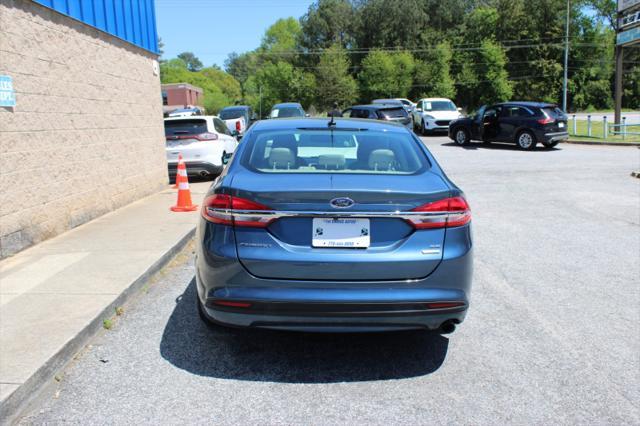 2018 ford fusion se