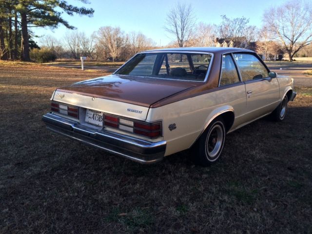 1980 chevy malibu factory 4-speed. very rare