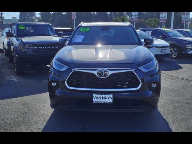 2022 toyota highlander xle