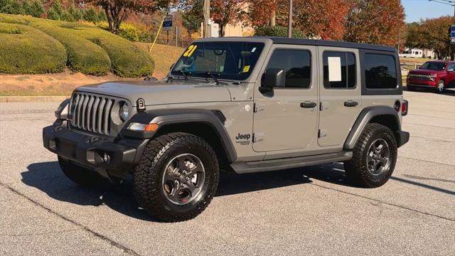 2021 jeep wrangler unlimited sport