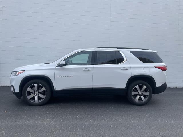 2021 chevrolet traverse lt leather