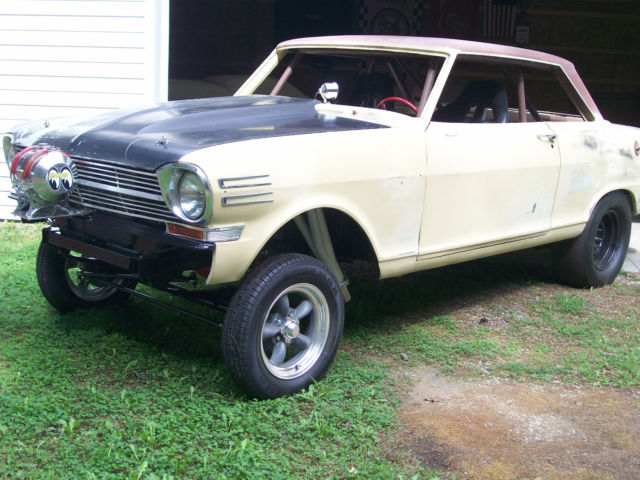 1963 chevy nova gasser project
