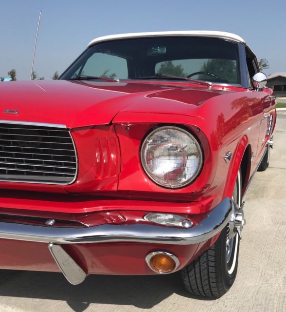 original 1966 ford mustang convertible - only 7,459 original miles!!!