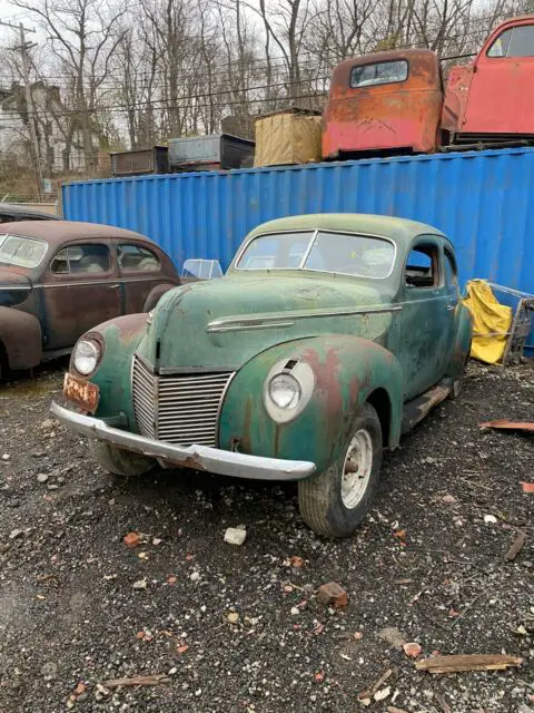 1940 mercury 2 door sedan western project barn find patina