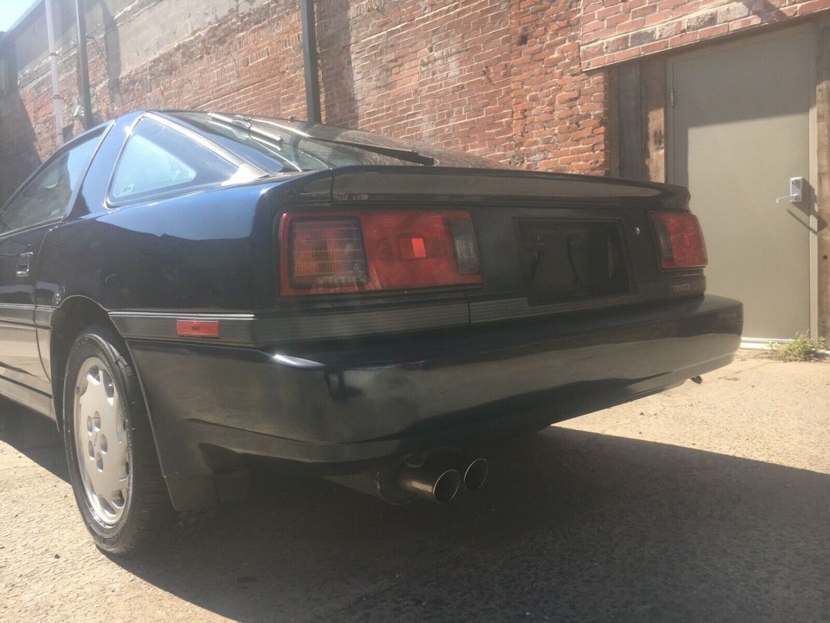 1987 toyota supra hatchback blue rwd manual supra