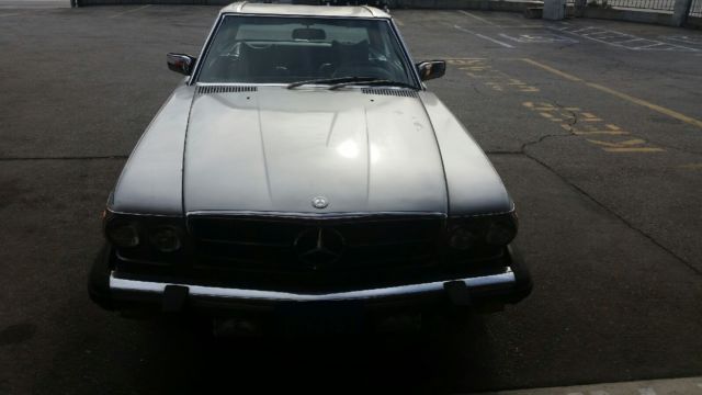used 1977 mercedez benz 450 sl (silver)