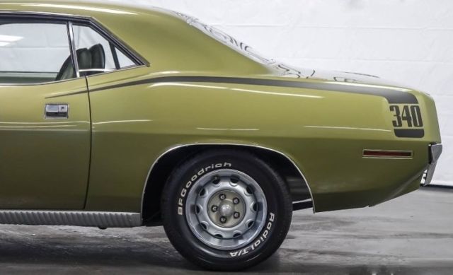 1970 plymouth 'cuda / numbers matching drivetrain / rotisserie restoration
