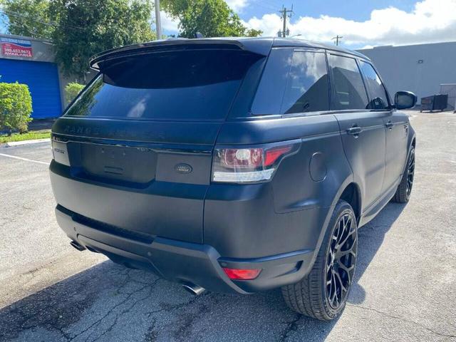 2016 land rover range rover sport supercharged hse