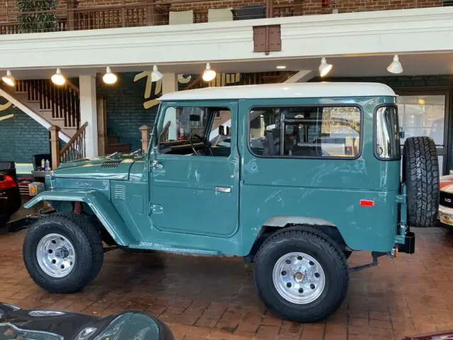 1975 toyota fj40 land cruiser "the old man" "aqualu aluminum tub, restored!!"