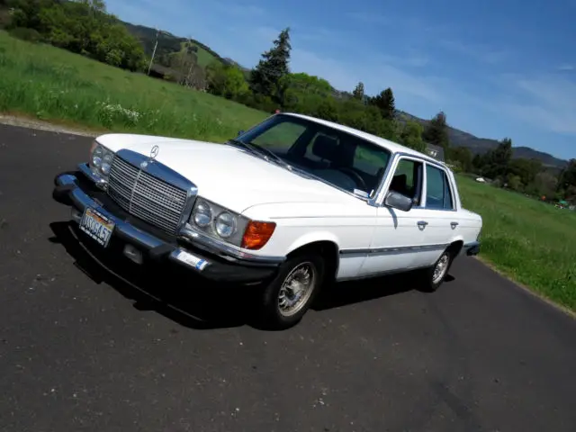 mercedes-benz 300sd turbo diesel w116, 1-owner california car ---no reserve
