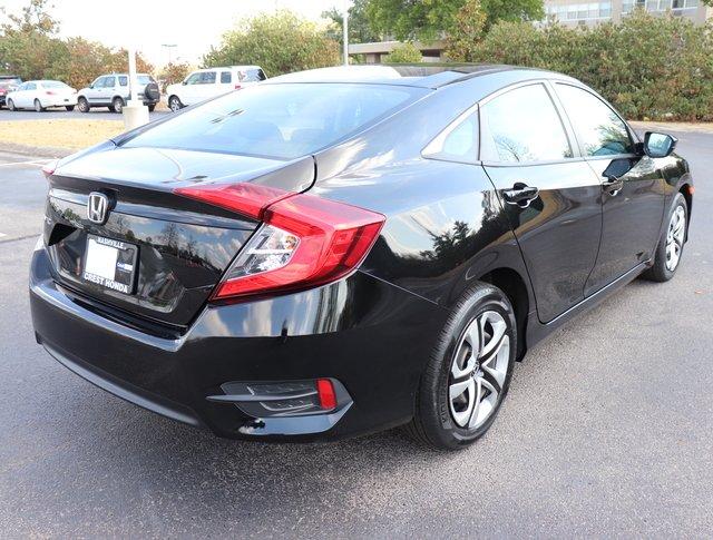 certified 2016 honda civic lx sedan nashville, tn 37228 for sale in nashville, tennessee