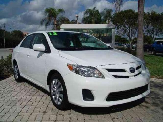2012 toyota corolla le in coconut creek, fl