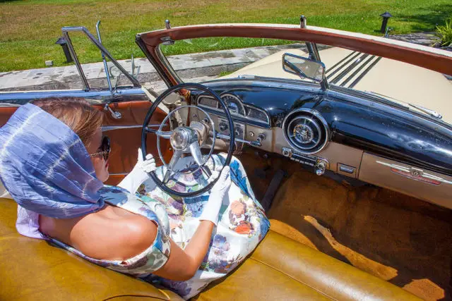 1950 pontiac chieftain de luxe convertible - “star” of movie “pontiac moon”