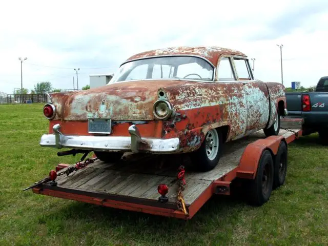 1955 ford customline 292 y-block v8 3-speed manual (column) 2-door project car