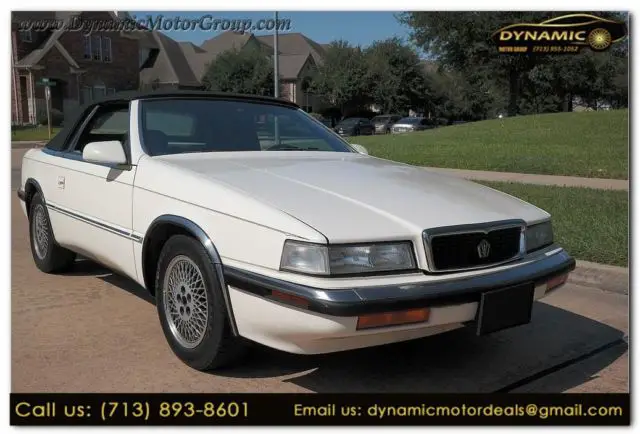 1990 chrysler lebarongtc. clean title,non smoker, rust free, won't last long