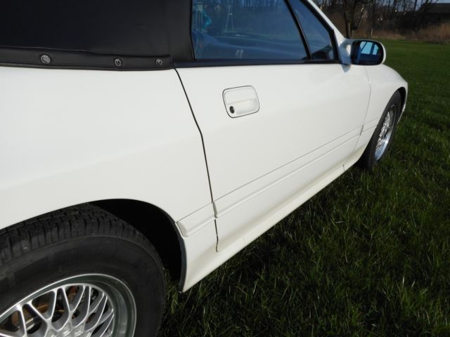 1989 mazda rx-7 convertible 42,000 miles! stunning car, blue leather, ac
