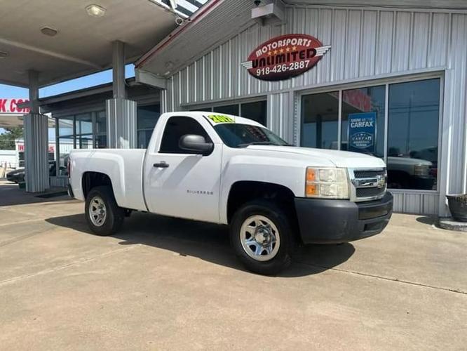2012 chevrolet silverado 1500 regular cab work truck pickup 2d 8 ft in bache, oklahoma