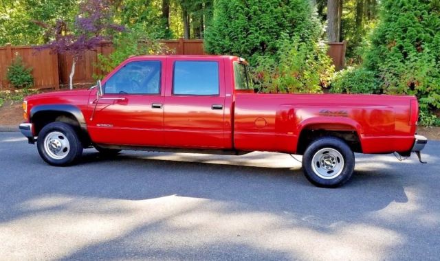 1993 chevrolet crew cab dually silverado ck 3500 4x4