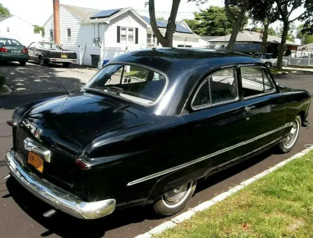 1950 ford custom 2dr, orig v-8 flathead, 3-speed manual transmission, no reserve