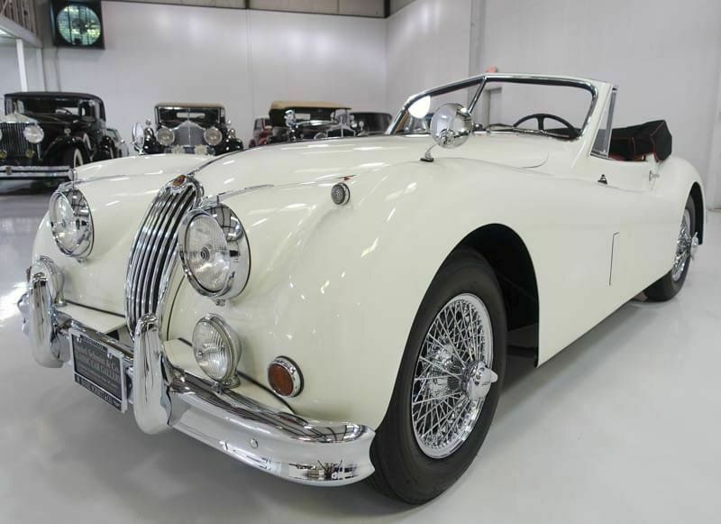 1957 jaguar xk140 mc/se drophead coupe restored collector car just reduced $10k!