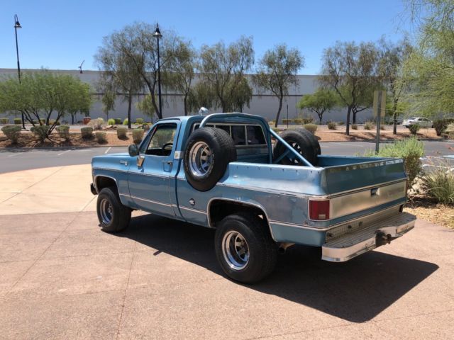 no reserve 1 owner 1976 chevrolet c-10 silverado 4x4 short bed 350 v8 automatic