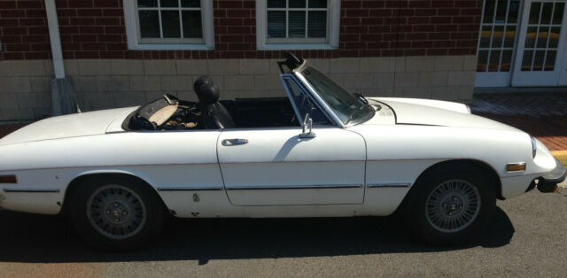 1978 alfa romeo spyder -- runs and drives needs cosmetics