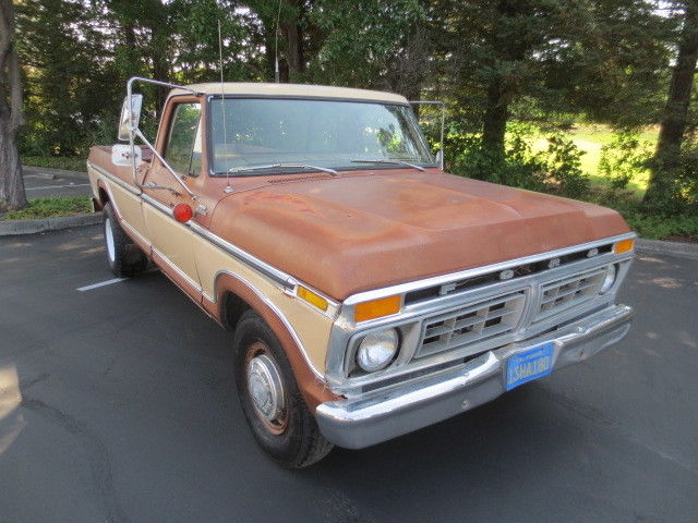 77 1977 ford f350 camper special california truck rust free no reserve