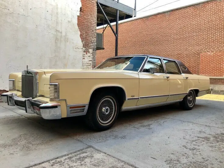 1978 lincoln continental 82,900 miles all original 459 v8 3 speed automatic