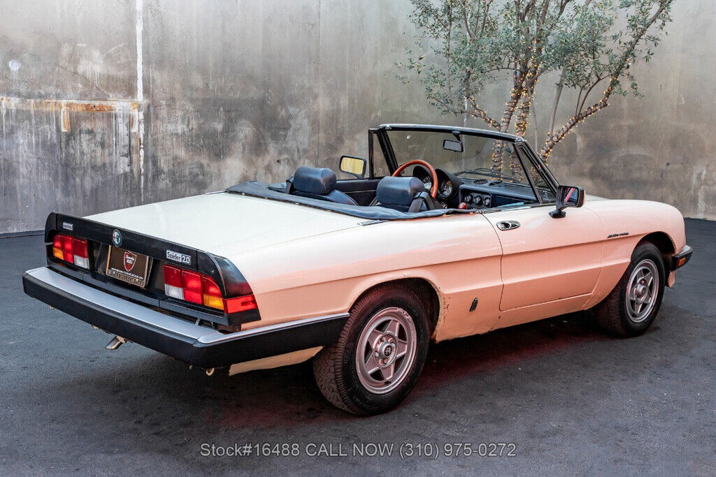 1983 alfa romeo spider convertible